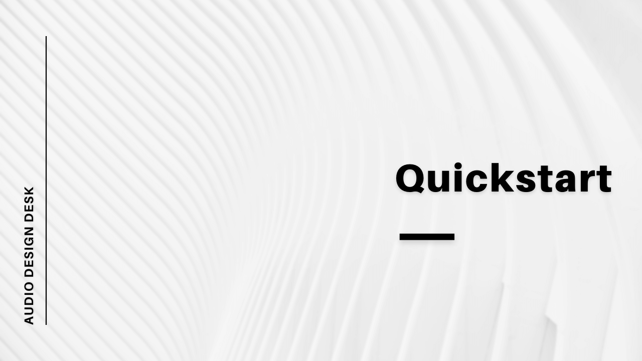 quickstart