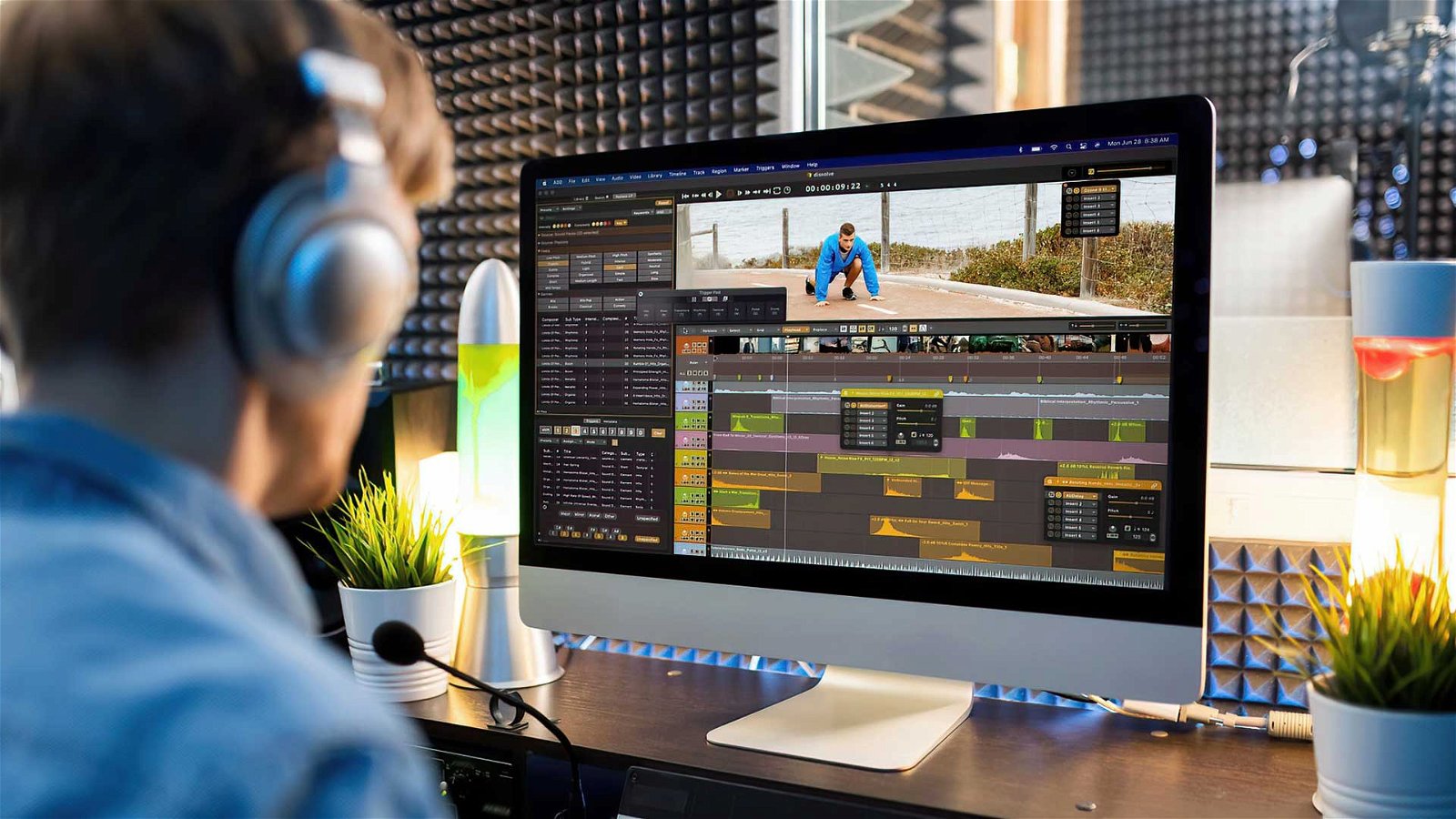 Royalty Free Music Audio Design Desk
