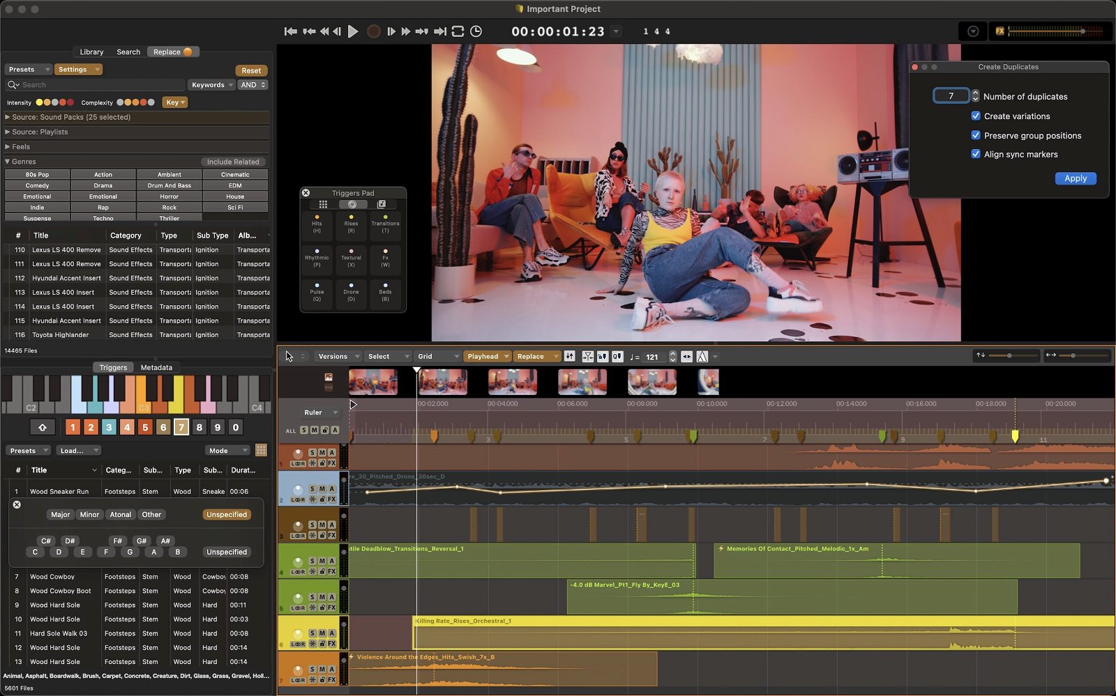 Sound design is easy with Audio Design Desk