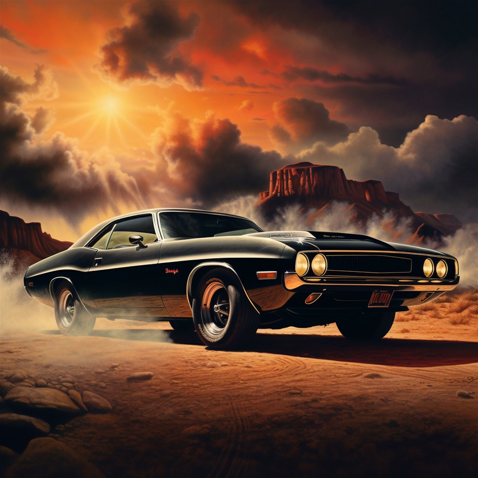car sound effects car in the desert